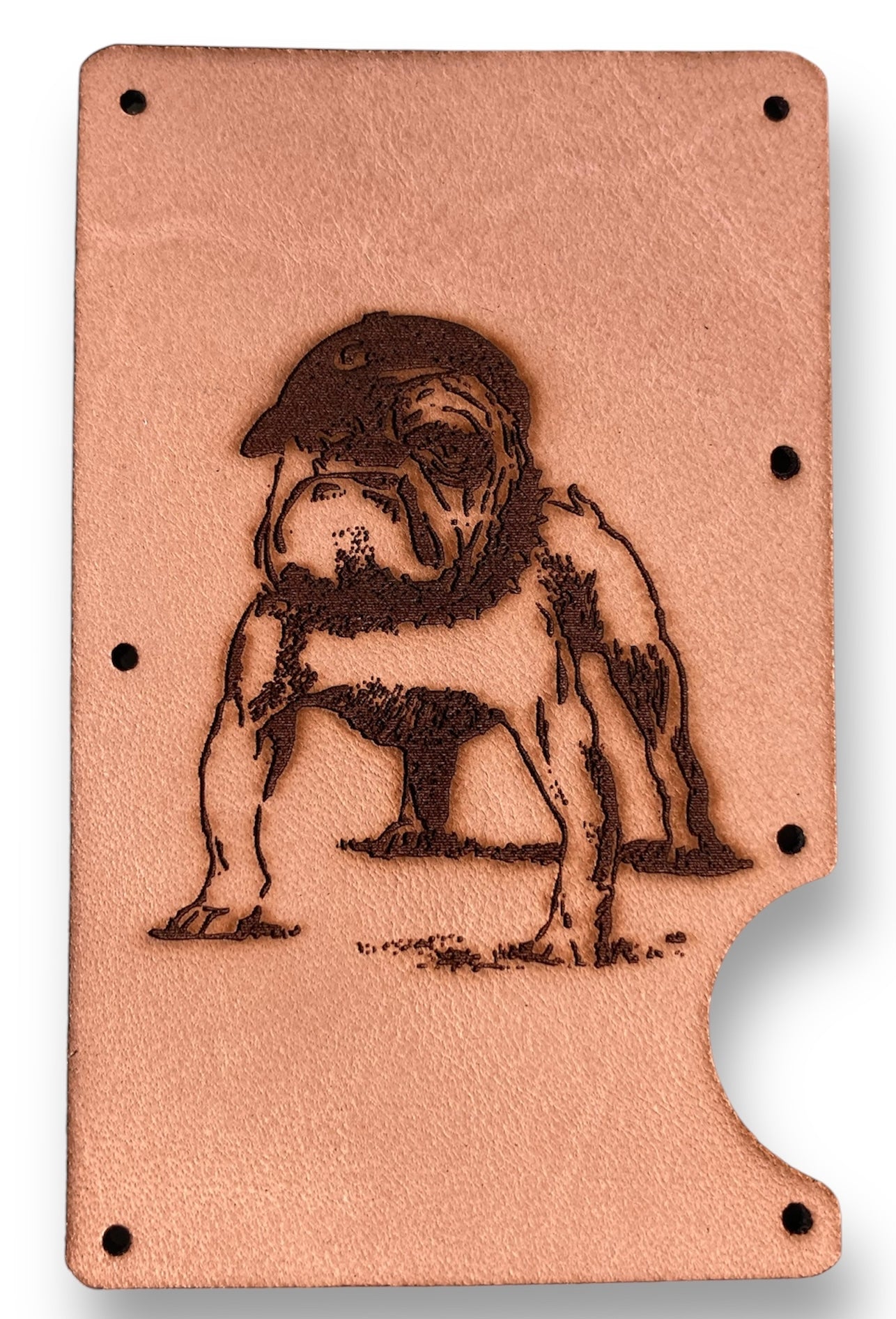 Ridge wallet leather cover