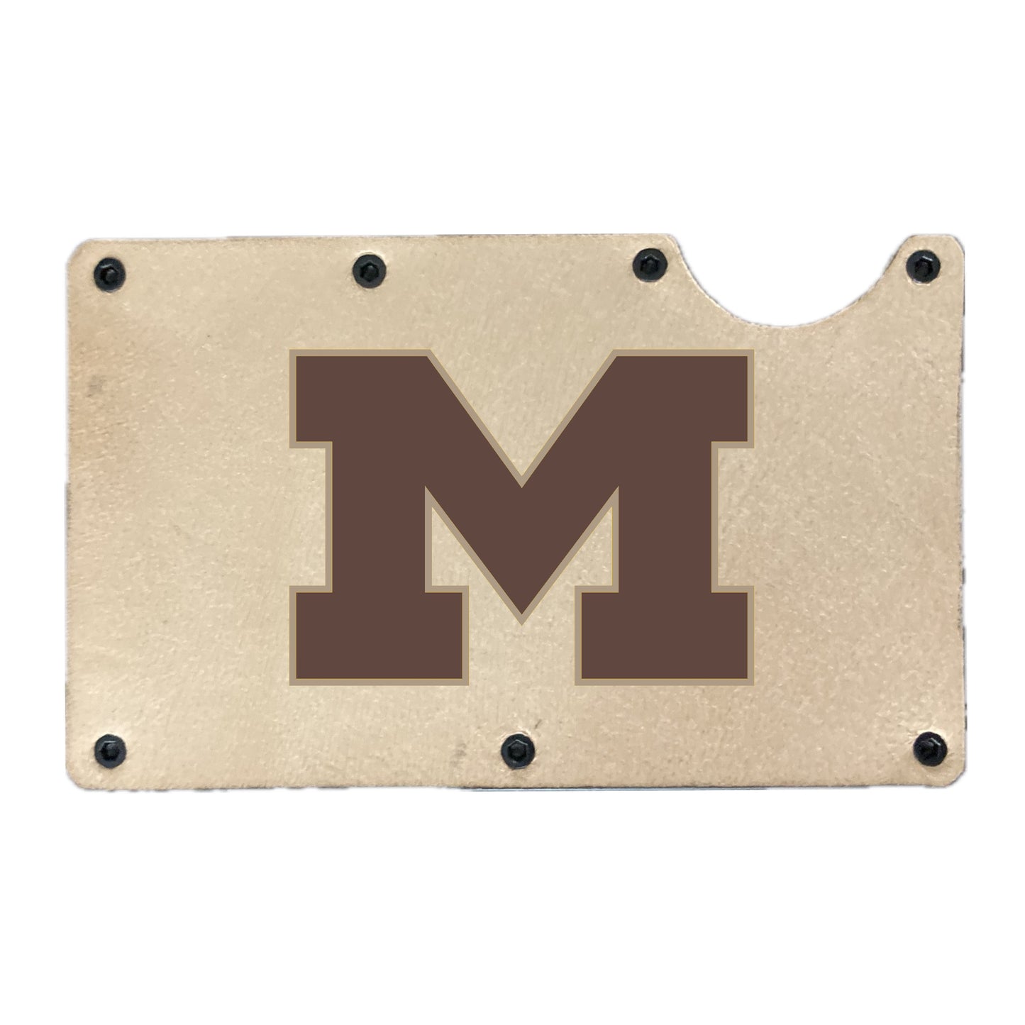 Michigan leather ridge wallet cover