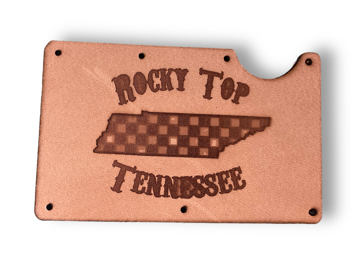 Ridge wallet leather cover