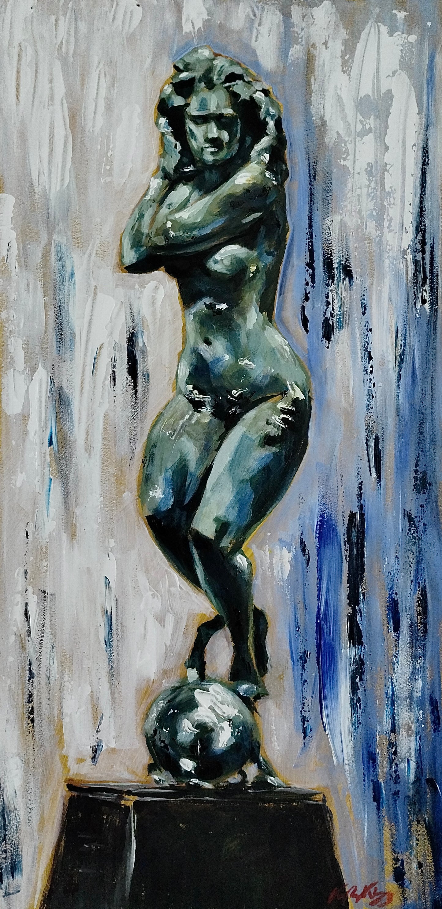 Market Street Bridge Statue #2