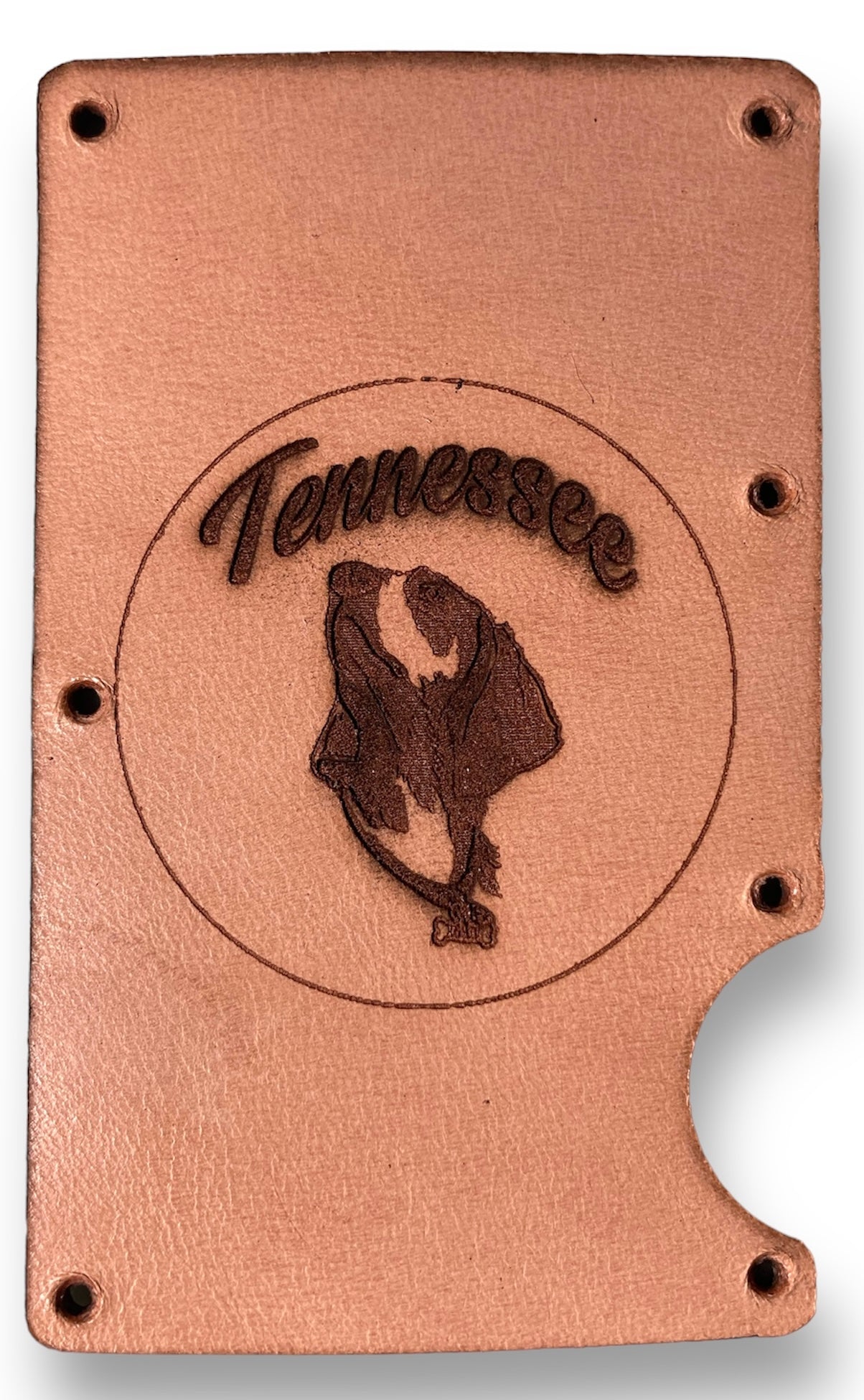 Ridge wallet leather cover