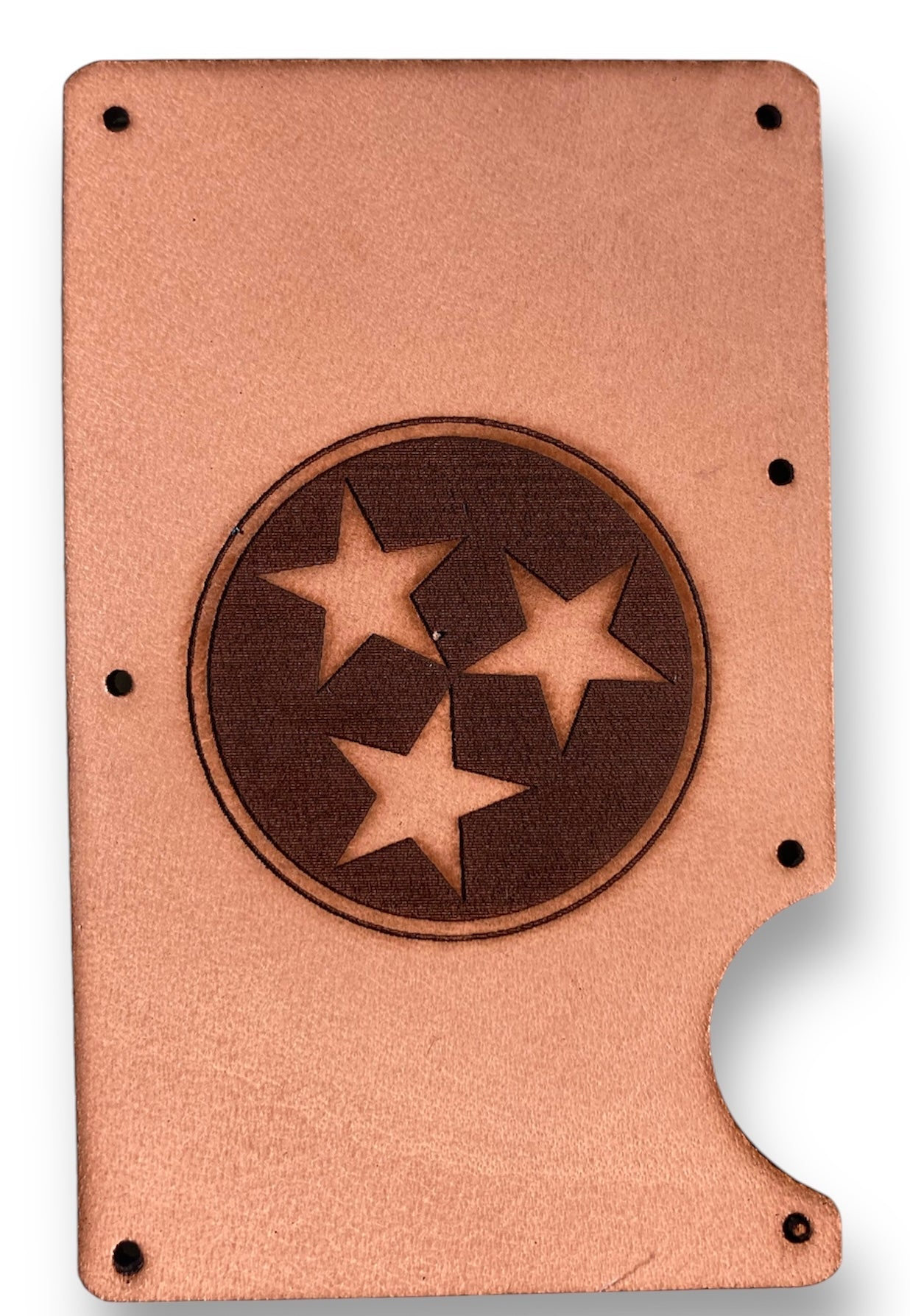 Ridge wallet leather cover