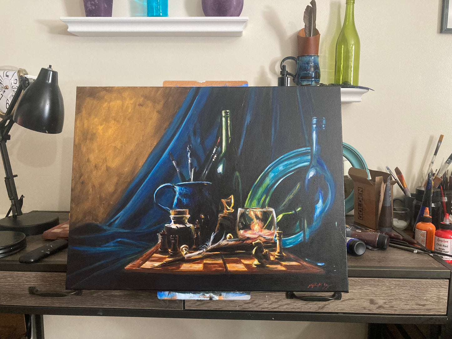 Still Life in Candlelight