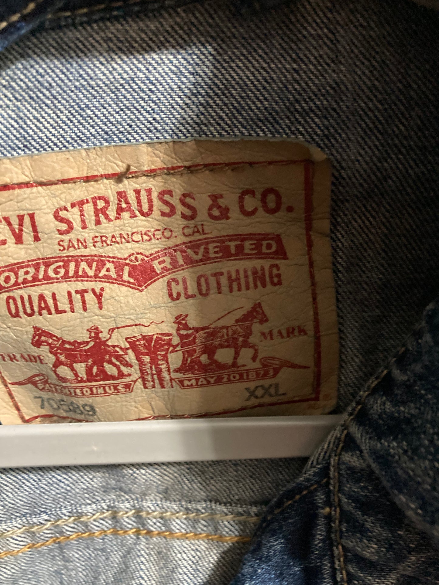 Tommy Shelby Levi’s jacket