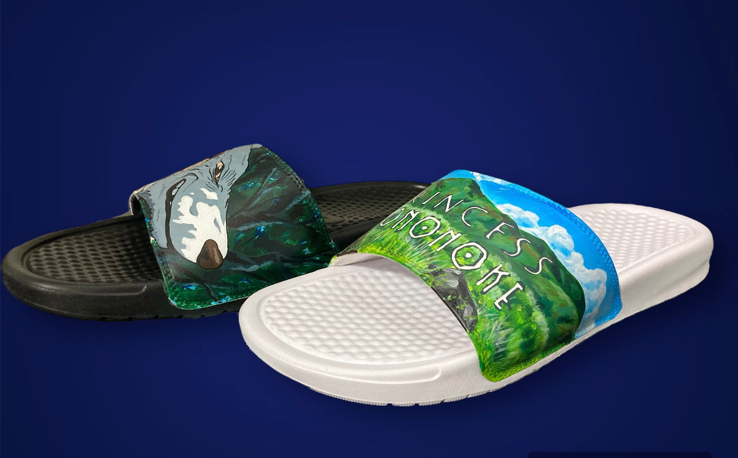 Princess Mononoke Nike slides