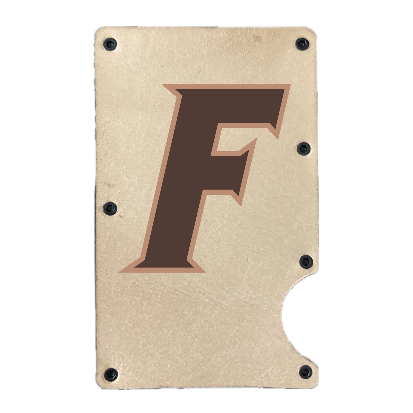 Florida leather ridge wallet cover