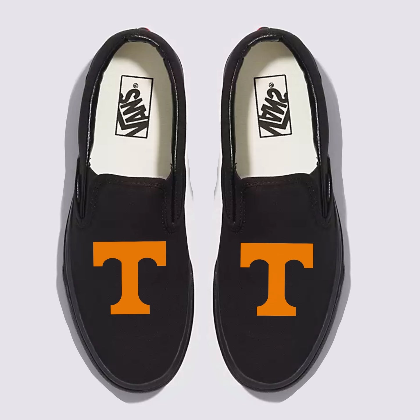Vols dark mode slip on Vans