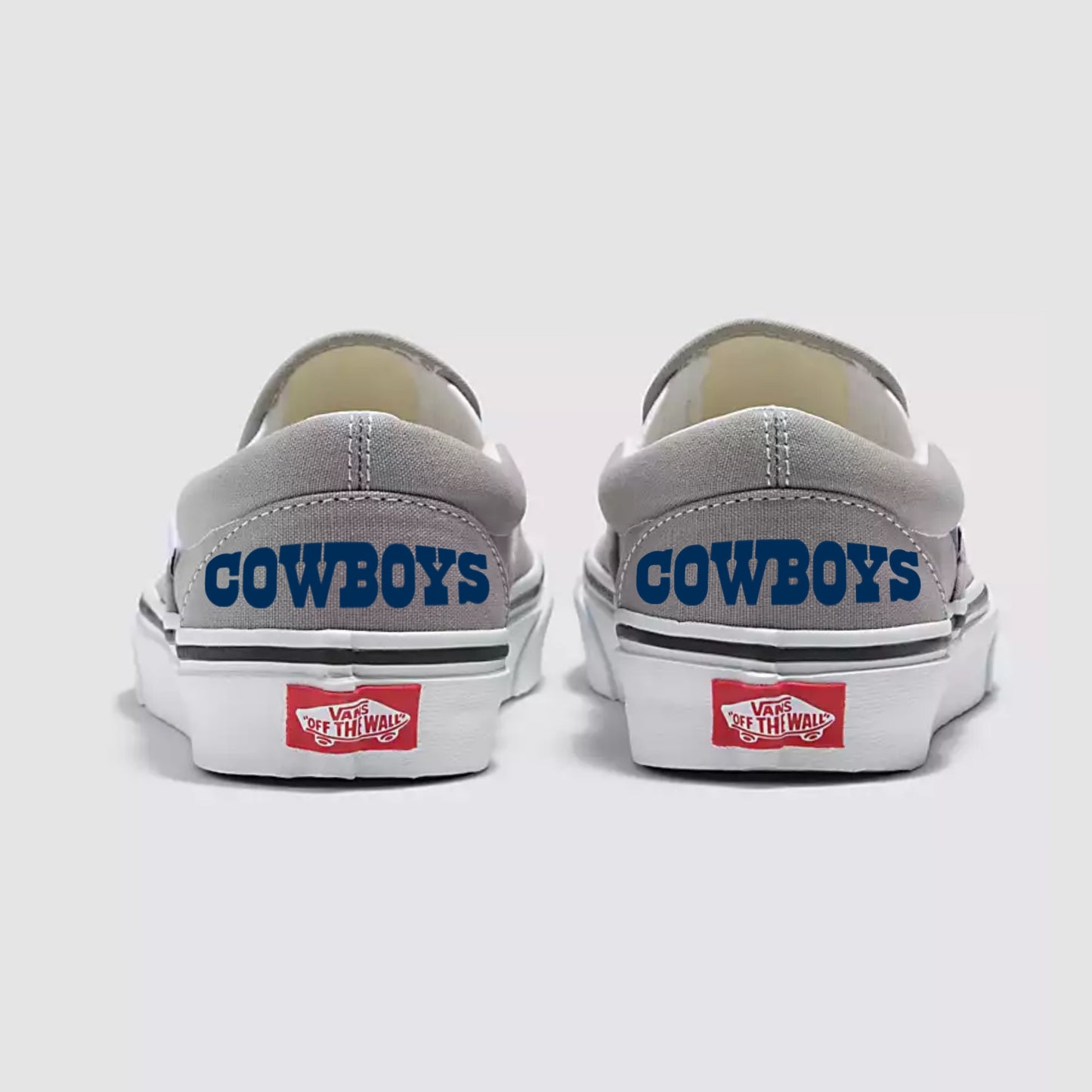 Cowboys slip on Vans