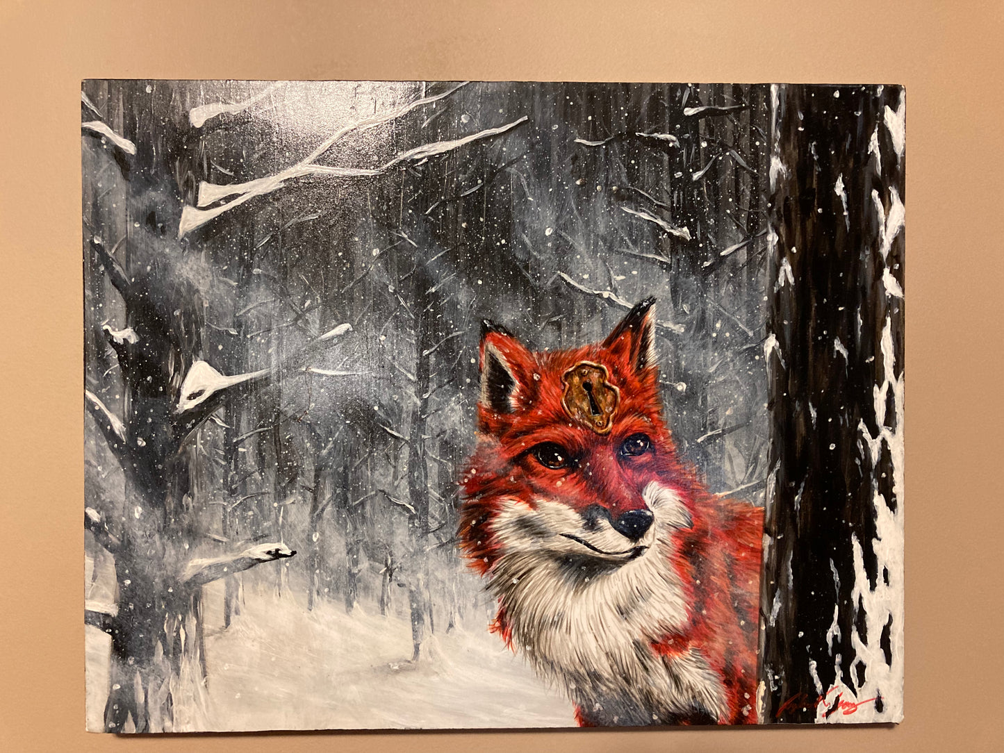 Fine art commission deposit