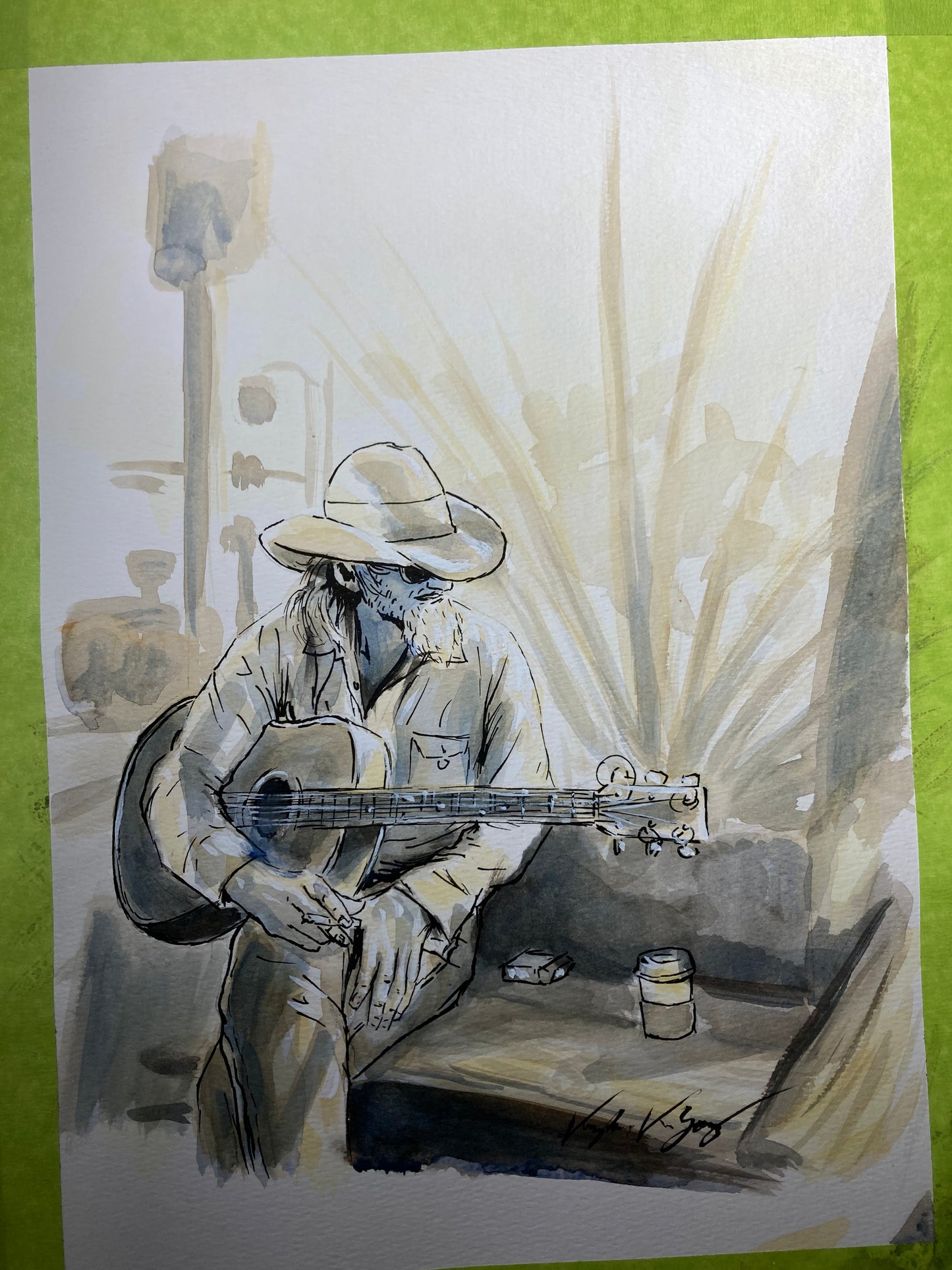 Fine art commission deposit