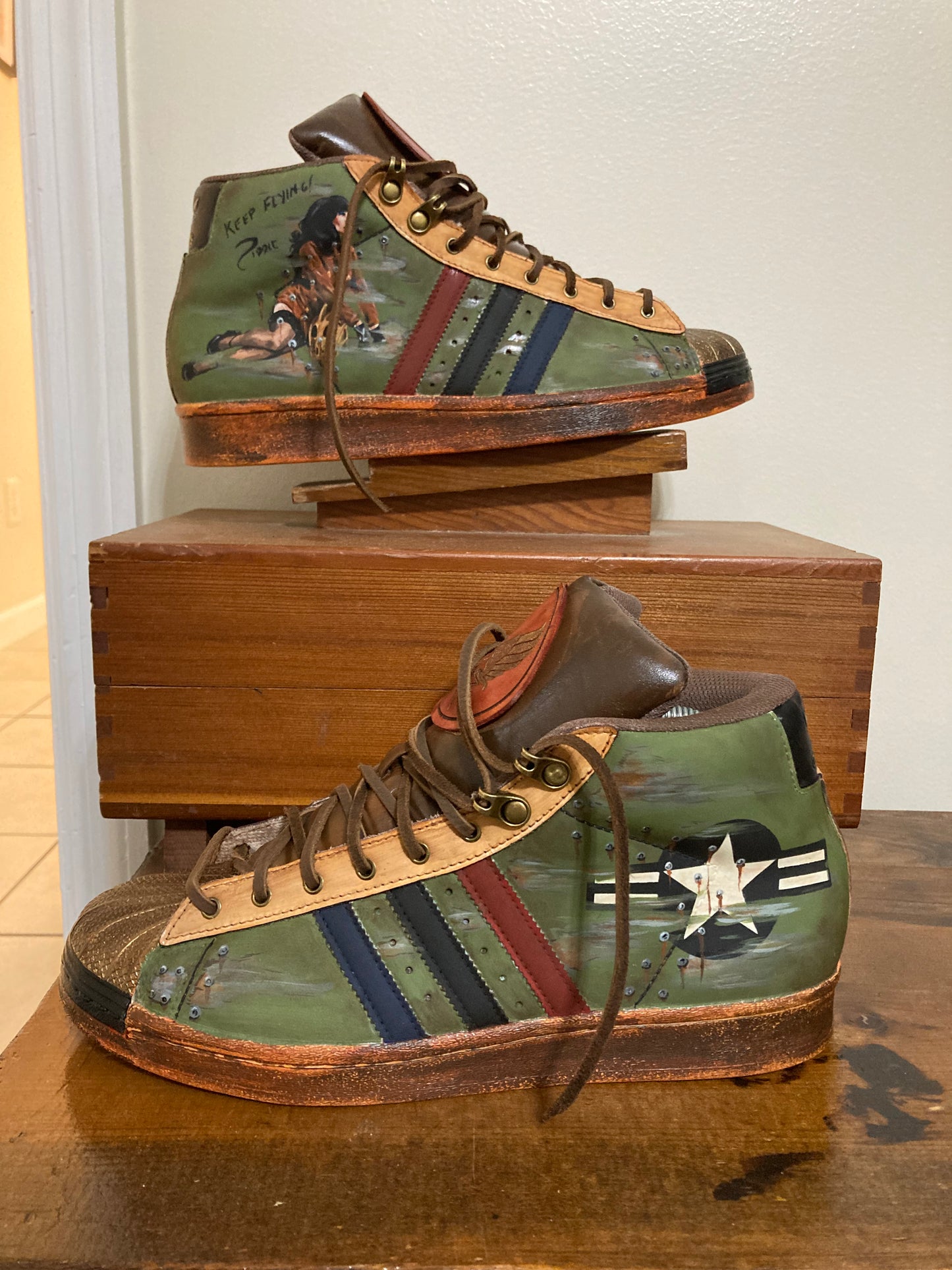 Custom shoes deposit