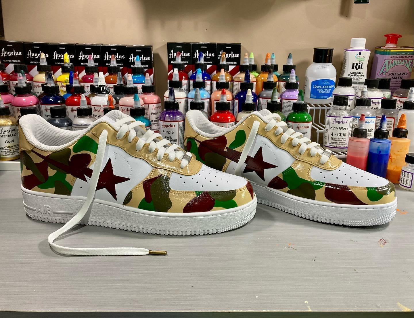 Custom shoes deposit