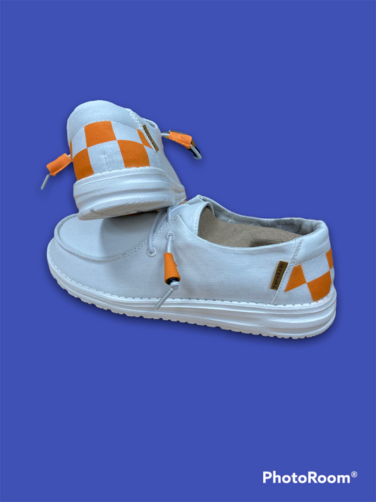 Tennessee checkerboard heel Hey Dude